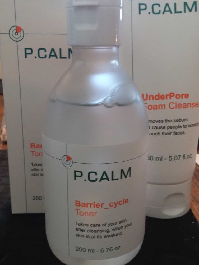 P.CALM UnderPore Foam Cleanser review photo by tls