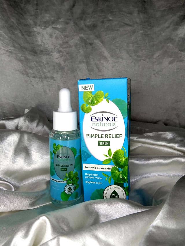 Eskinol Naturals Pimple Relief Serum review photo by Skincarewithdannn