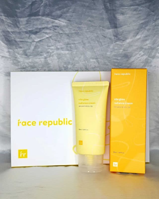 Face Republic Vita Glow Radiance Cream review photo by Skincarewithdannn