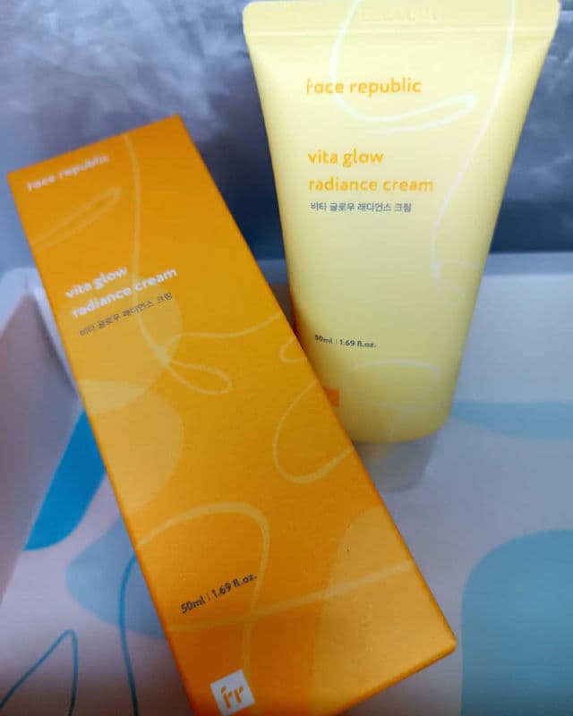 Face Republic Vita Glow Radiance Cream review photo by Skincarewithdannn