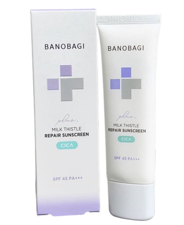 BANOBAGI Milk Thistle Repair Sunscreen Plus SPF 45+ PA++++ review photo by JenJen305