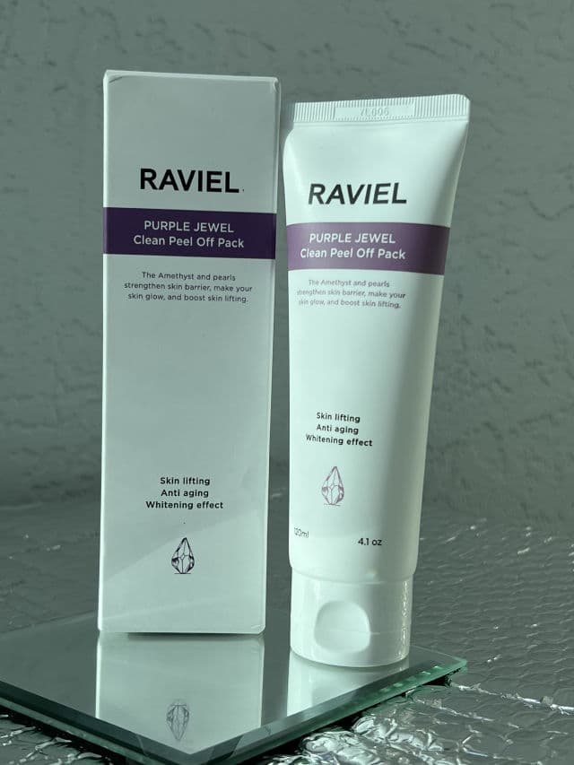 RAVIEL Purple Jewel Clean Peel Off Pack review photo by JenJen305