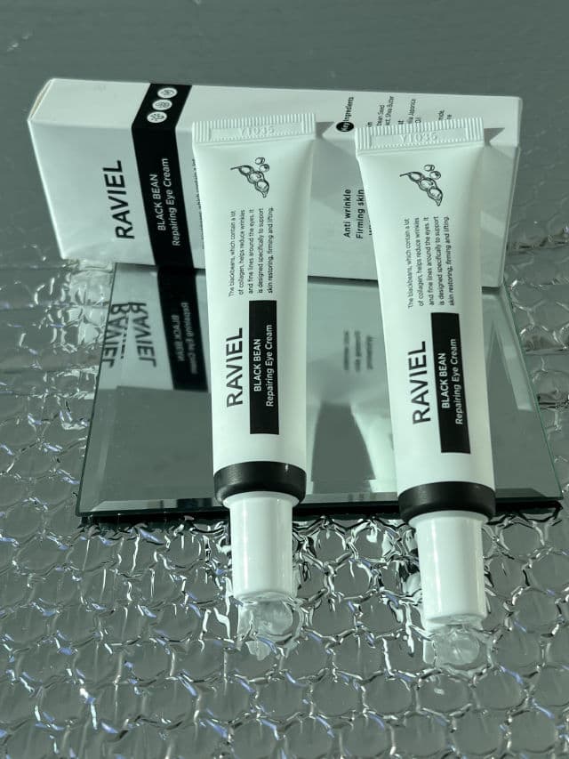 RAVIEL Black Bean Repairing Eye Cream review photo by JenJen305