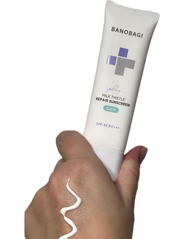 BANOBAGI Milk Thistle Repair Sunscreen Plus SPF 45+ PA++++ review photo by JenJen305