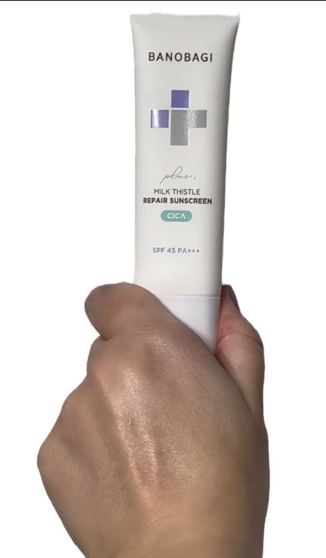 BANOBAGI Milk Thistle Repair Sunscreen Plus SPF 45+ PA++++ review photo by JenJen305