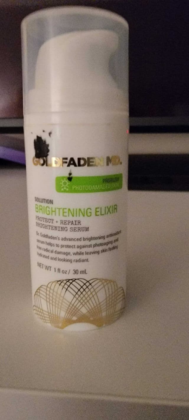 Goldfaden MD Brightening Elixir review photo by Jams