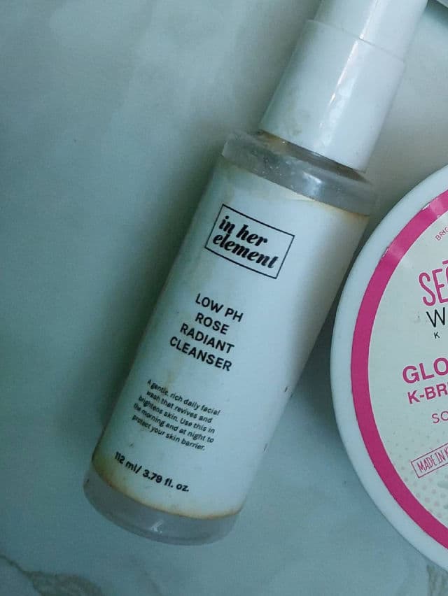 In Her Element Low pH Rose Radiant Cleanser review photo by musicalfan