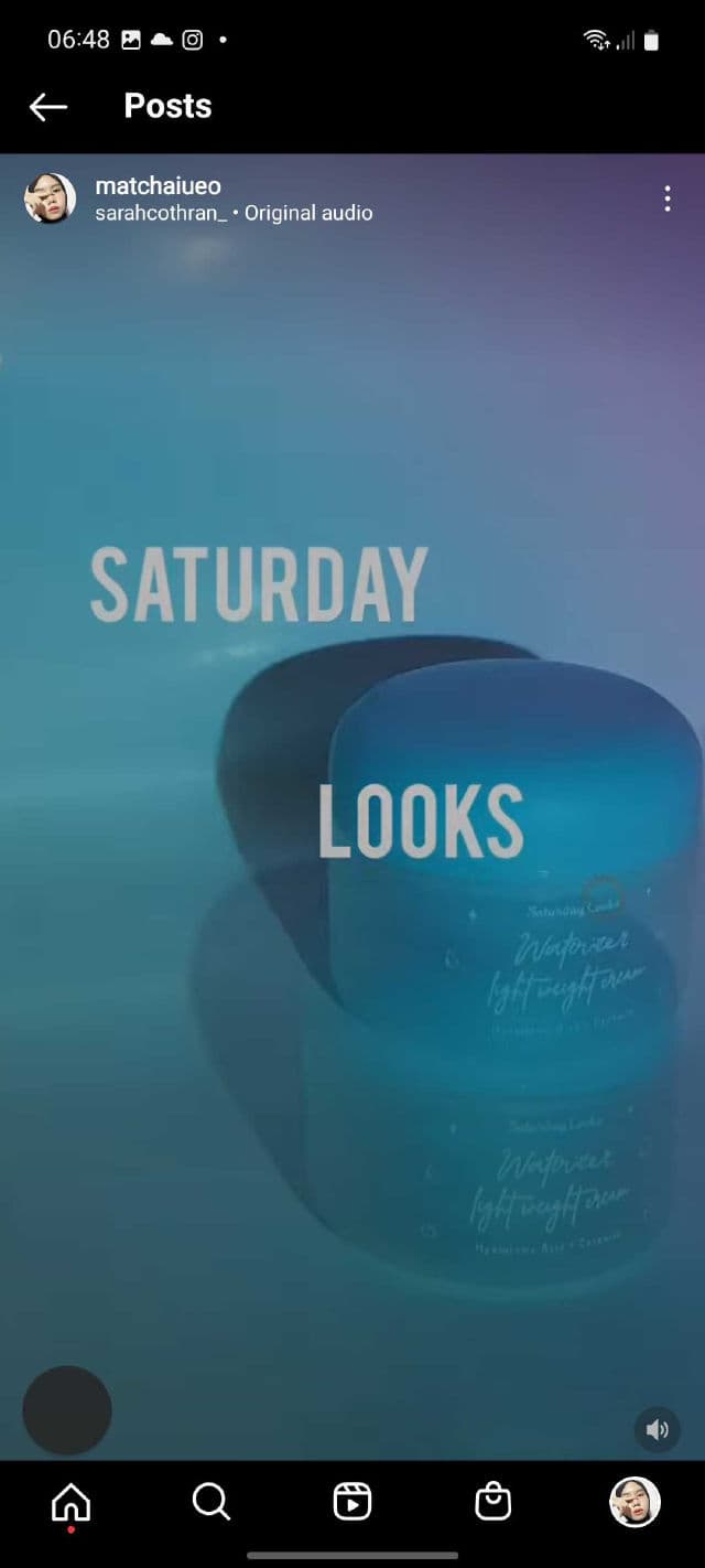 Saturday Looks Waterizer Light Weight Cream Hyaluronic Acid + Ceramide review photo by toeflina