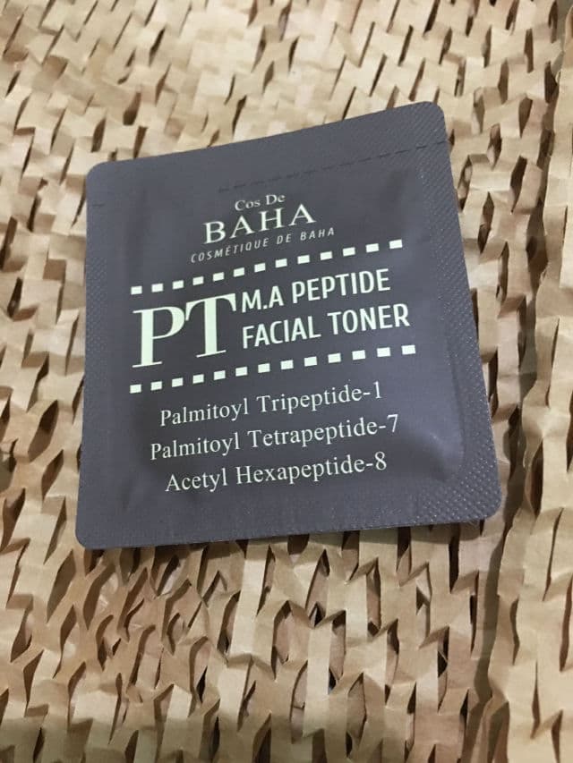 Cos de Baha Peptide Toner W Matrixyl 3000 & Argireline review photo by RurouniNeko