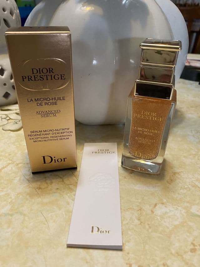 Dior Prestige La Micro-Huile de Rose Advanced Serum review photo by Ptreadaway