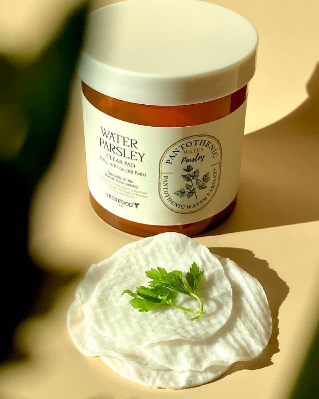 SKINFOOD Pantothenic Water Parsley Clear Pad review photo by Klinch