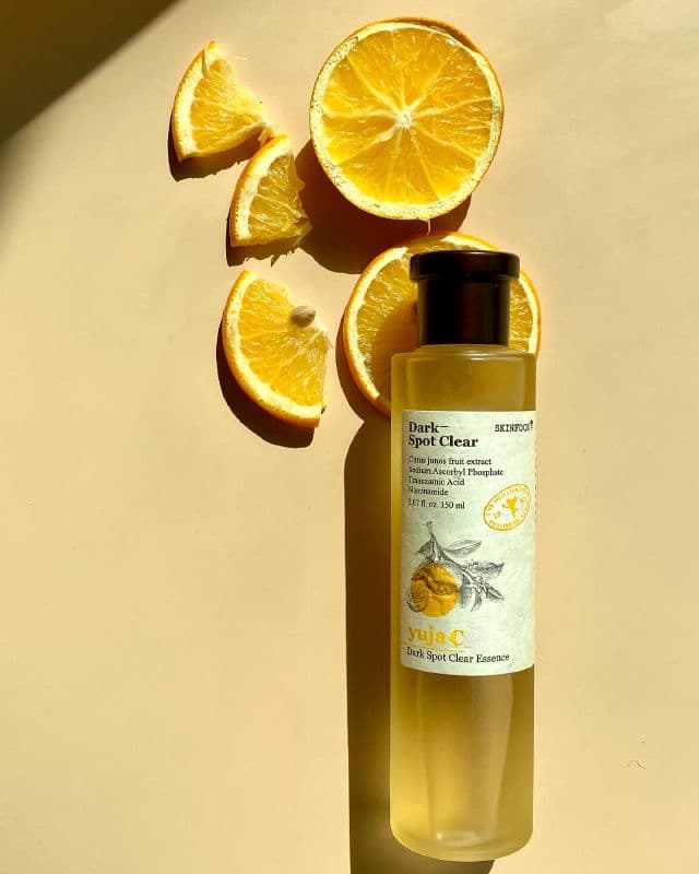 SKINFOOD Yuja C Dark Spot Clear Essence review photo by Klinch