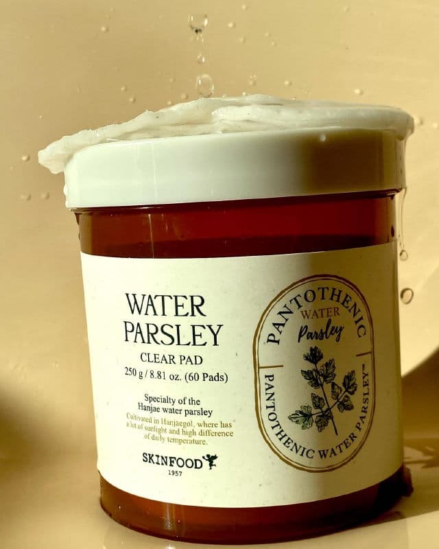 SKINFOOD Pantothenic Water Parsley Clear Pad review photo by Klinch