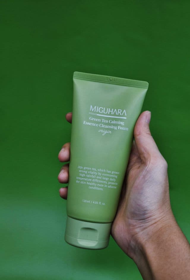 Miguhara Green Tea Calming Essence Cleansing Foam review photo by MissySoup
