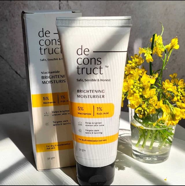 Deconstruct Brightening Moisturizer- 5% Niacinamide + 1% Kojic Acid review photo by Regina