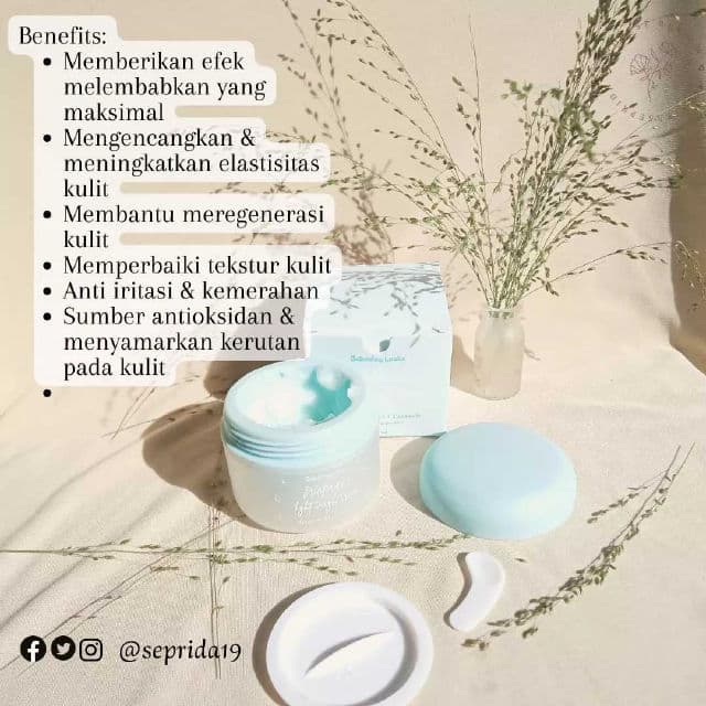 Saturday Looks Waterizer Light Weight Cream Hyaluronic Acid + Ceramide review photo by sepridawati