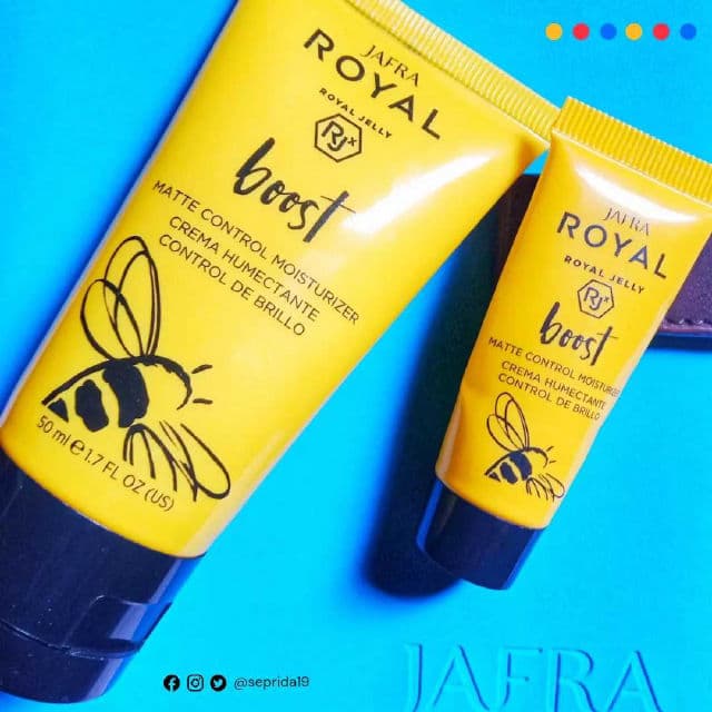 JAFRA Royal Boost Matte Control Moisturizer review photo by sepridawati