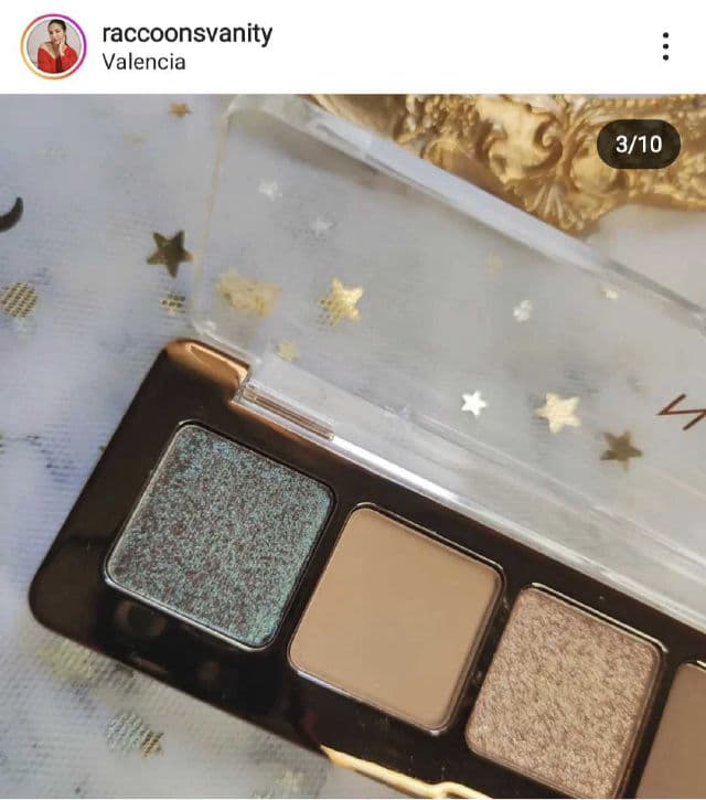Natasha Denona Mini Star Palette review photo by Raccoonsvanity