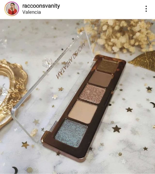 Natasha Denona Mini Star Palette review photo by Raccoonsvanity