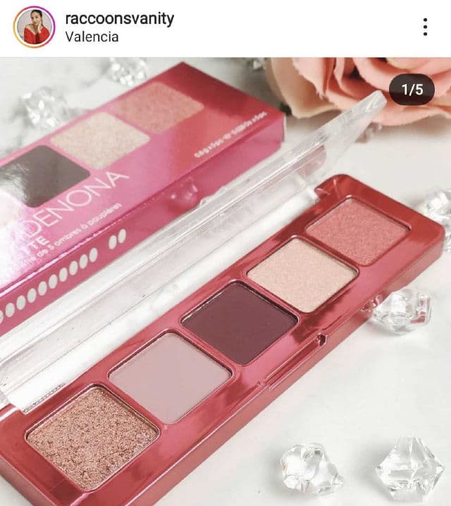 Natasha Denona Mini Love Palette review photo by Raccoonsvanity
