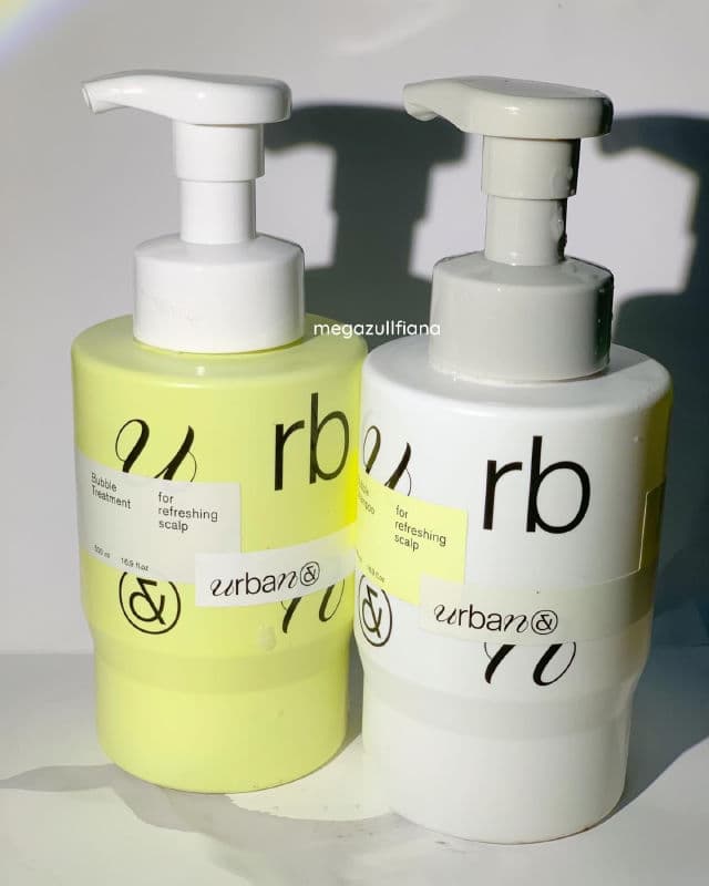 Urbanand Bubble Shampoo for Refreshing Scalp review photo by megazullfiana