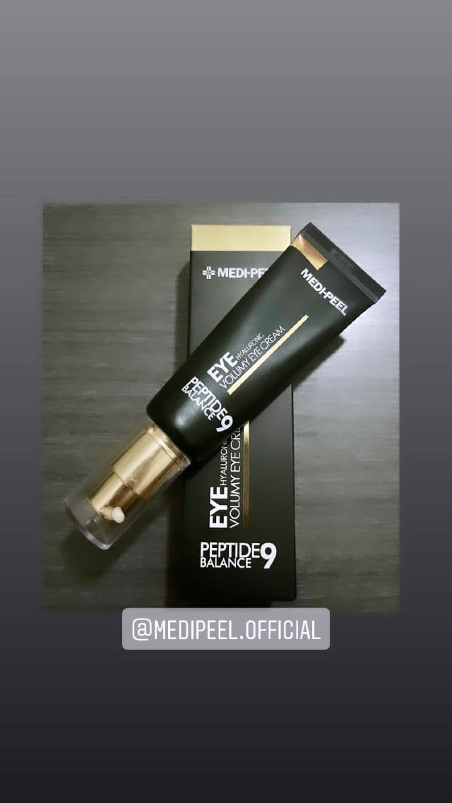 medi-peel Peptide 9 Hyaluronic Volumy Eye Cream review photo by KathyJM