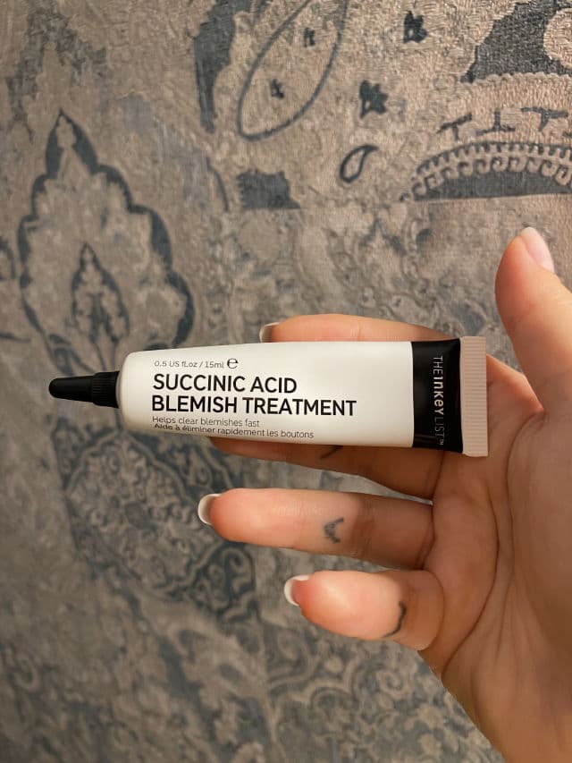 The Inkey List Succinic Acid Acne Treatment review photo by denizharputluoglu