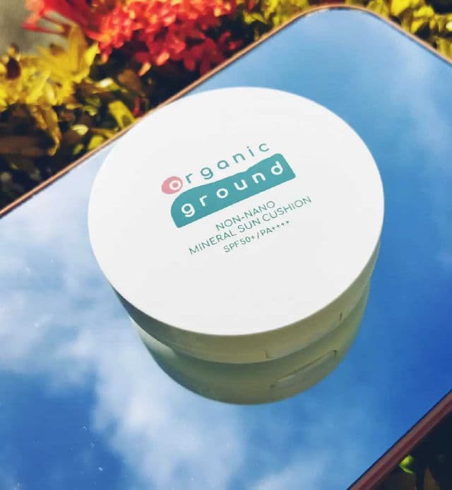 Organic Ground Non-Nano Mineral Sun Cushion SPF50+PA++++ review photo by JanAmazing