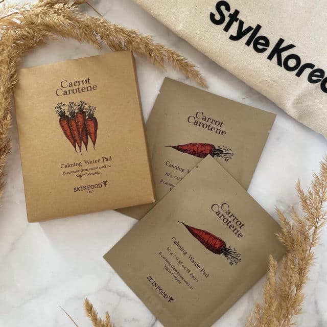 SKINFOOD Carrot Carotene Calming Water Pad review photo by nikaborsch