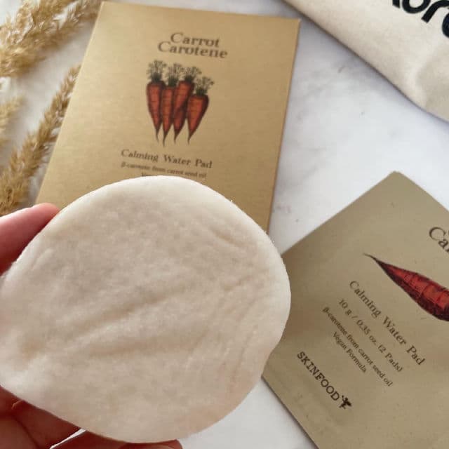 SKINFOOD Carrot Carotene Calming Water Pad review photo by nikaborsch