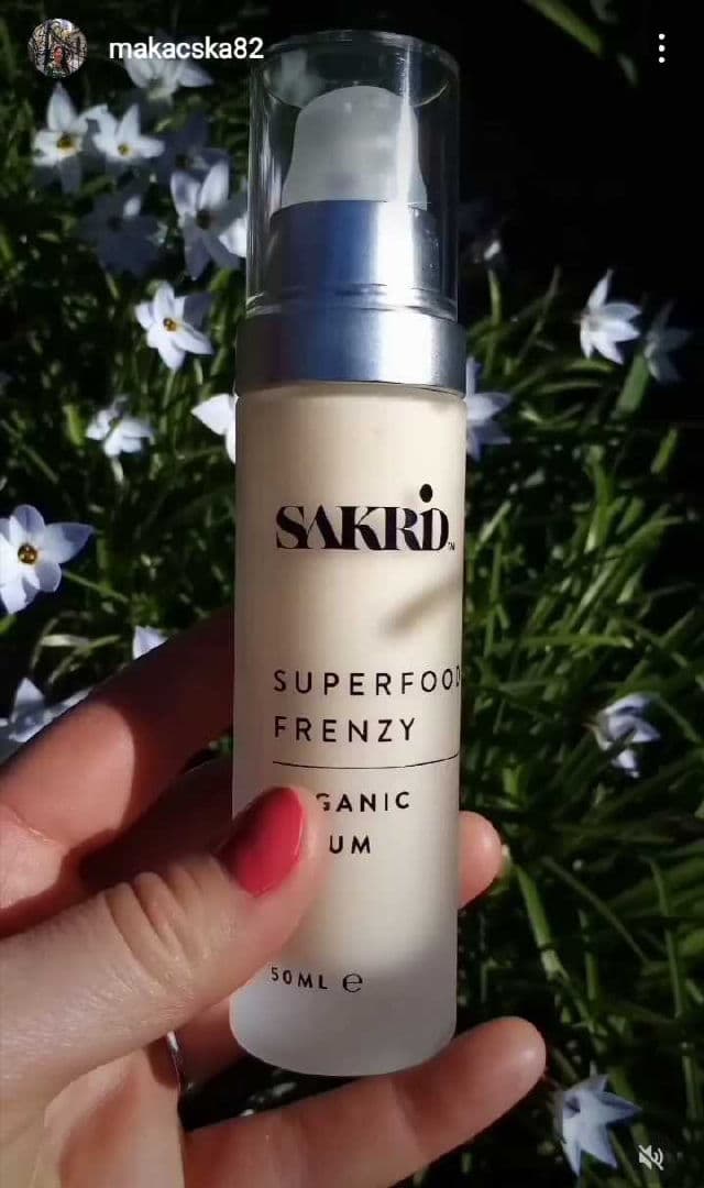 Sakrid Superfood Frenzy Organic Facial Serum review photo by makacska82