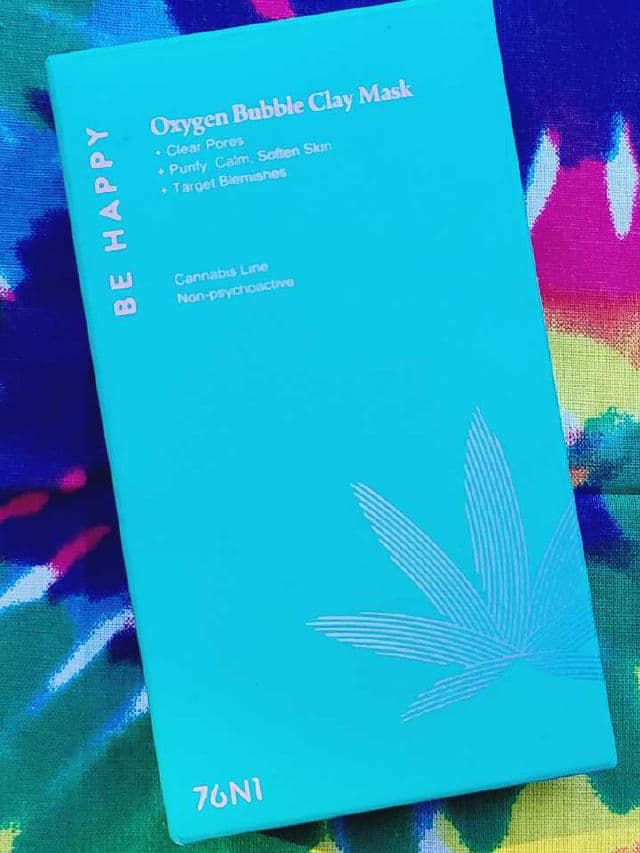 76N1 Be Happy Oxygen Bubble Clay Mask  review photo by Researching4Beauty