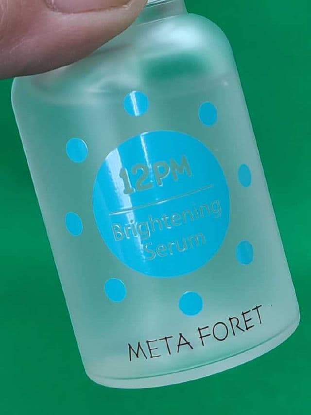 Meta Foret 12PM Brightening Serum review photo by Researching4Beauty