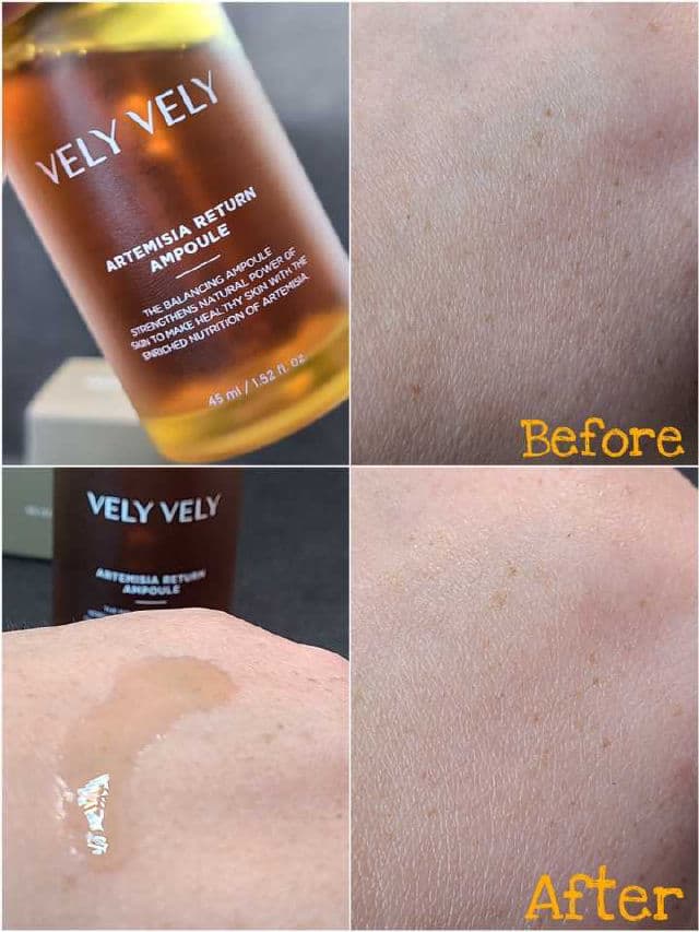 Vely Vely Artemisia Return Ampoule review photo by Researching4Beauty