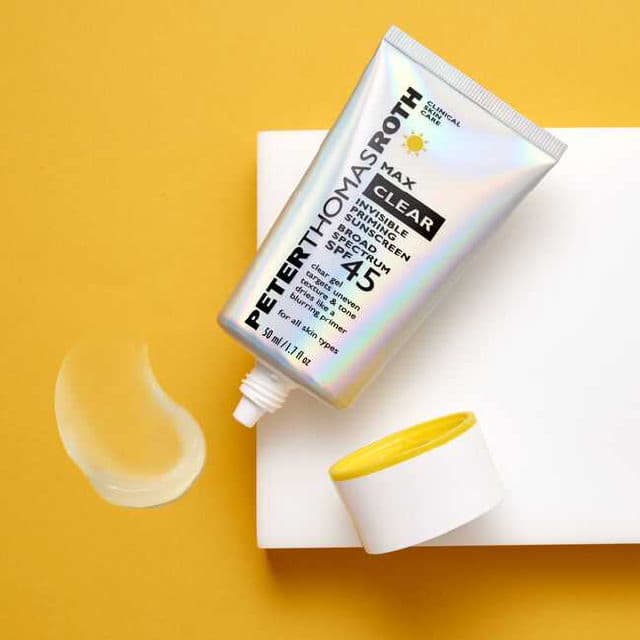 Peter Thomas Roth Max Clear Invisible Priming Sunscreen Broad Spectrum SPF 45 review photo by Researching4Beauty