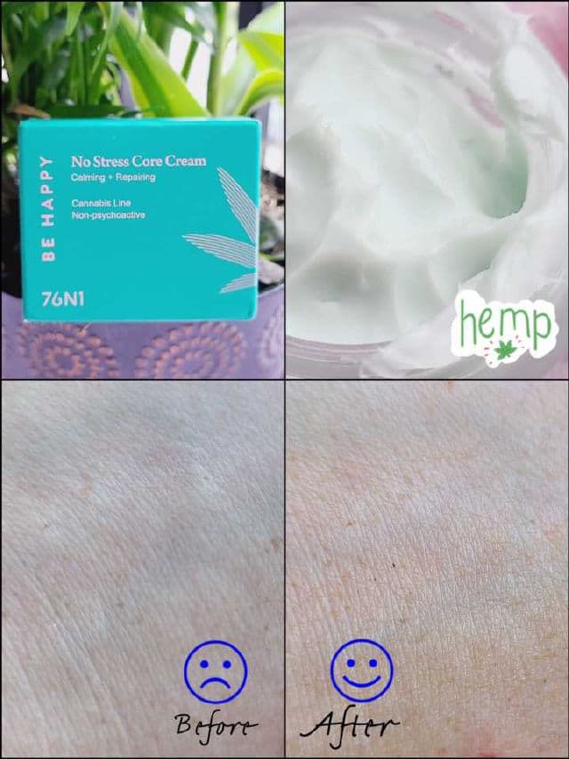 76N1 Be Happy No Stress Core Cream review photo by Researching4Beauty