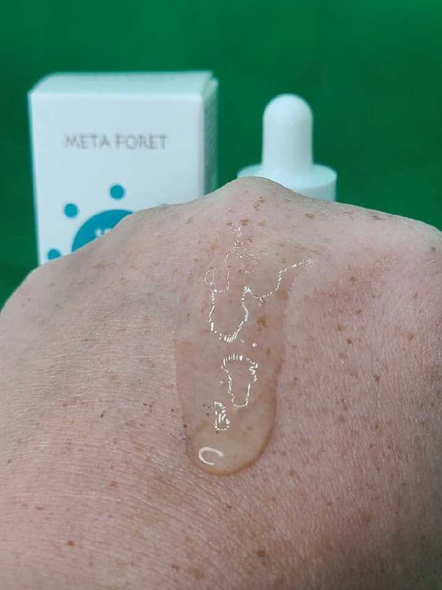 Meta Foret 12PM Brightening Serum review photo by Researching4Beauty