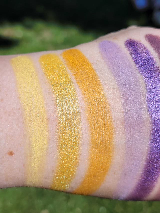 NOMAD Cosmetics Fêtes de Provence Palette Palette review photo by Researching4Beauty