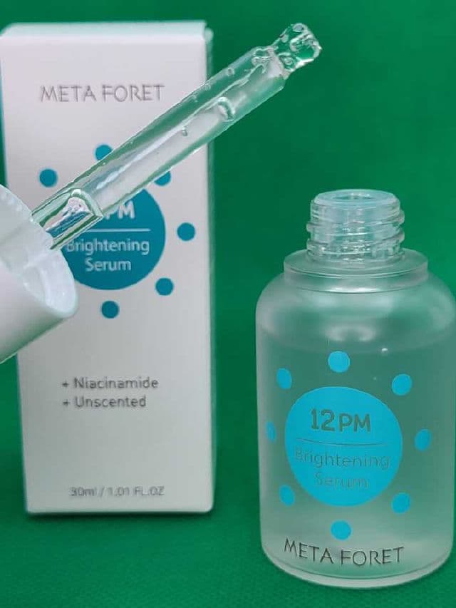 Meta Foret 12PM Brightening Serum review photo by Researching4Beauty