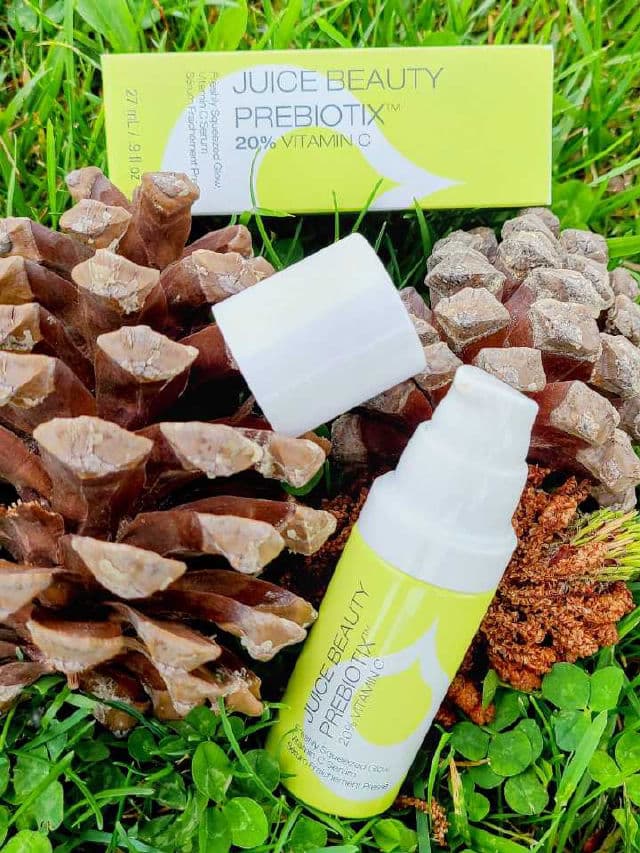 Juice Beauty Prebiotix Freshly Squeezed Glow 20% Vitamin C Serum review photo by Researching4Beauty