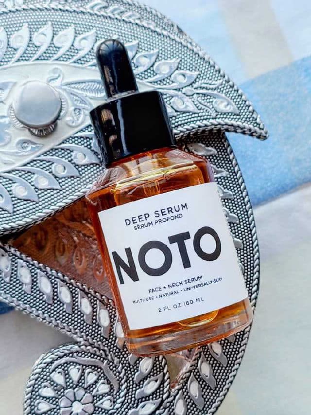 NOTO Deep Serum review photo by Researching4Beauty