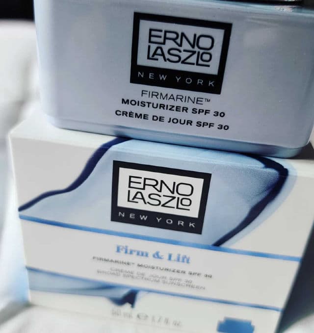 Erno Laszlo Firmarine Moisturizer SPF30 review photo by Researching4Beauty