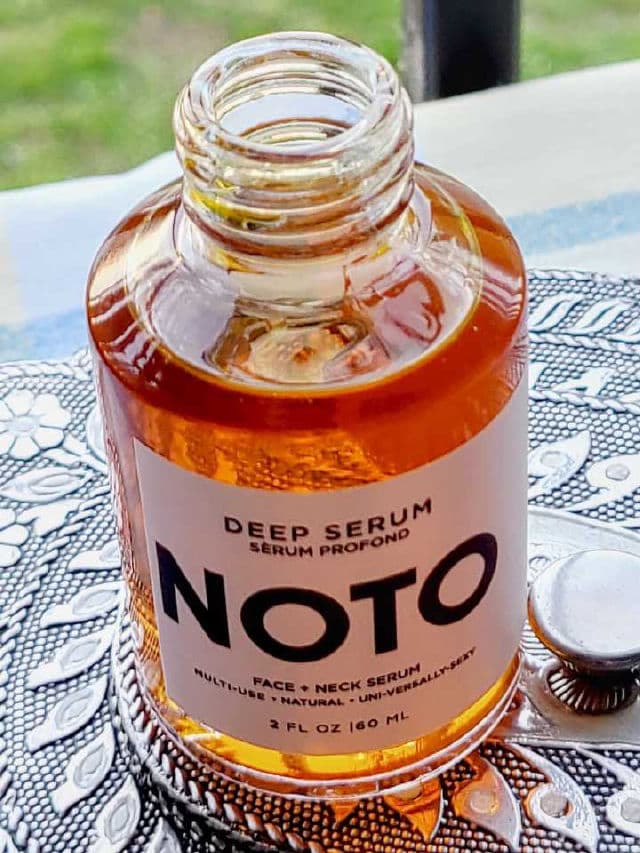 NOTO Deep Serum review photo by Researching4Beauty