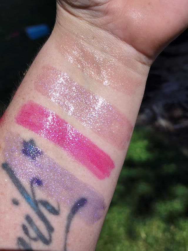 NOMAD Cosmetics Fêtes de Provence Glacé Lip Gloss Set review photo by Researching4Beauty