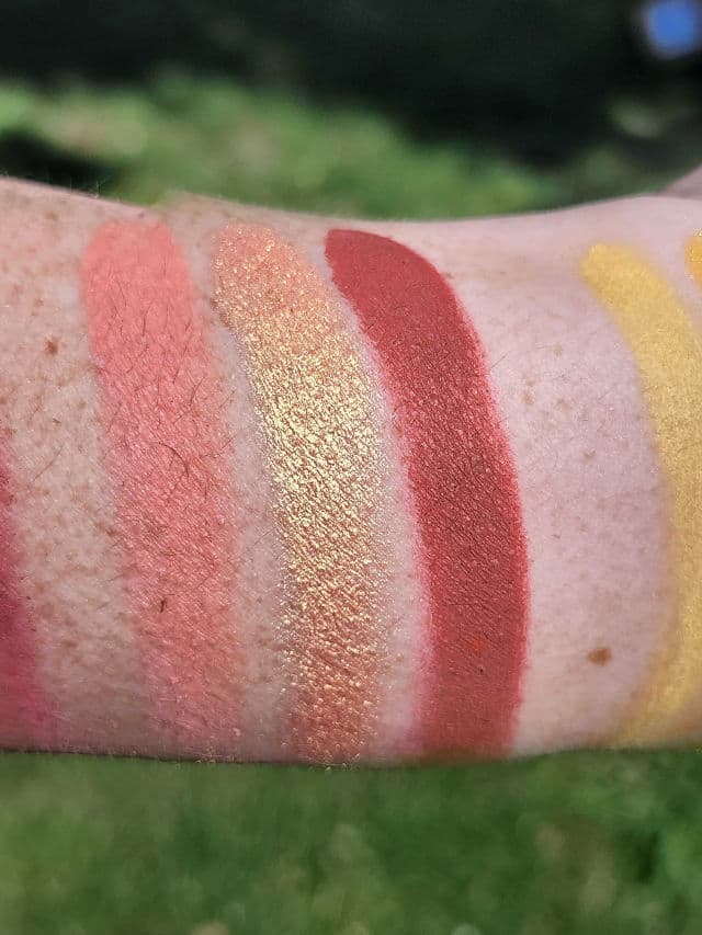 NOMAD Cosmetics Fêtes de Provence Palette Palette review photo by Researching4Beauty