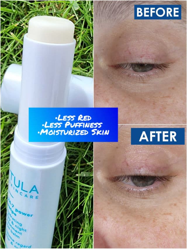 TULA Skincare 24-7 Power Swipe - Hydrating Day & Night Eye Balm review photo by Researching4Beauty