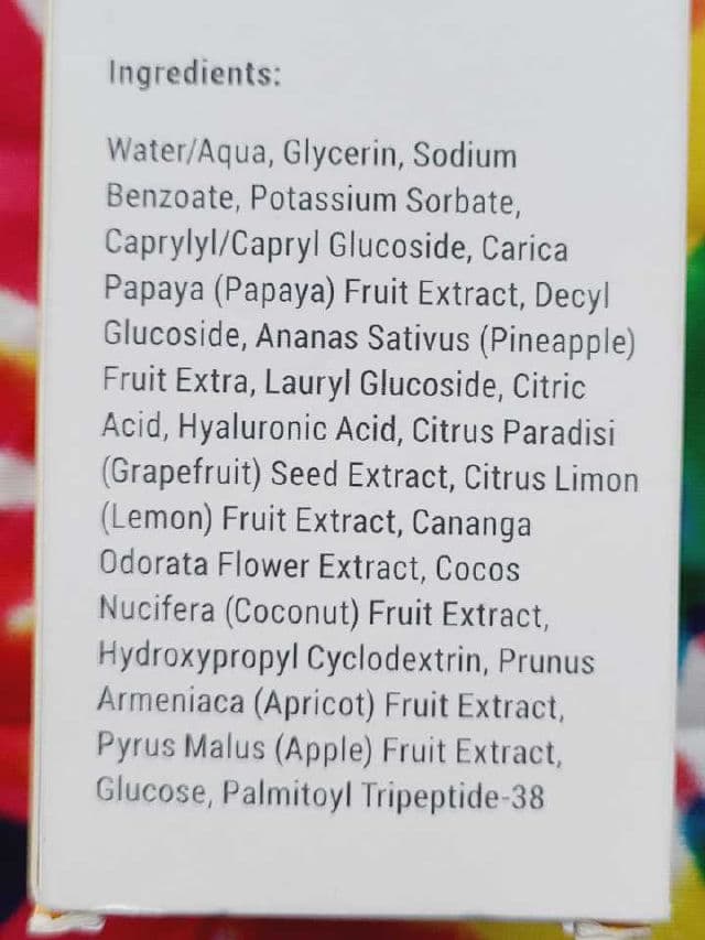 Clean Skin Club Pineapple Glow Mist review photo by Researching4Beauty