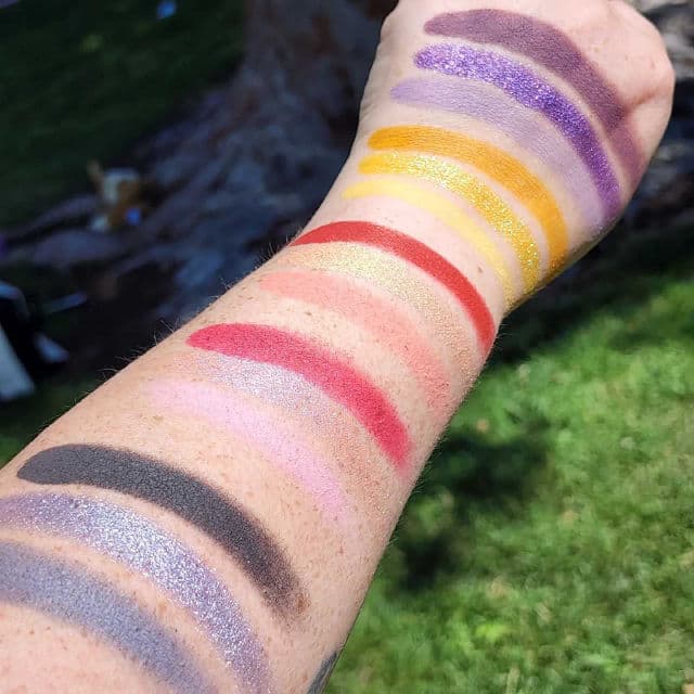 NOMAD Cosmetics Fêtes de Provence Palette Palette review photo by Researching4Beauty