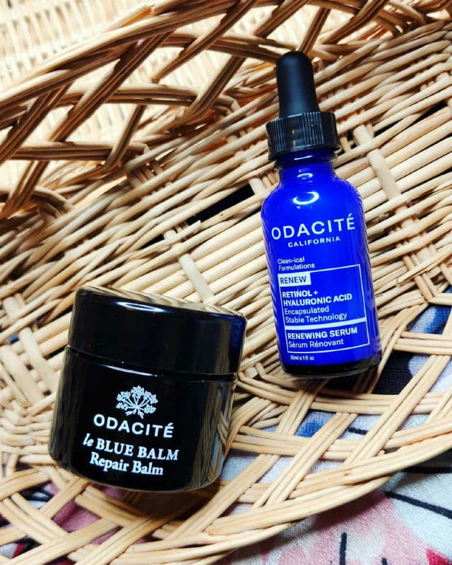 Odacite Skincare Le Blue Balm - Repair Balm review photo by Researching4Beauty