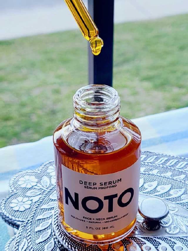 NOTO Deep Serum review photo by Researching4Beauty